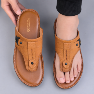 Men's leather sandal .code;TBM